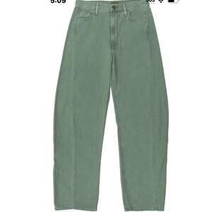 Mother Women's The Full Pipe Skimp High Rise Jeans in Roger That Size 28 NWT